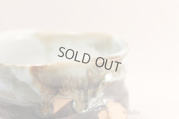 Photo6: Tokoname ware Japanese tea bowl Nagare chawan Matcha Green Tea