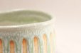 Photo4: Tokoname ware Japanese tea bowl Midoriyu chawan Matcha Green Tea (4)