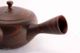 Photo5: Tokoname yaki ware Japanese tea pot Tosen wide ceramic tea strainer 200ml (5)