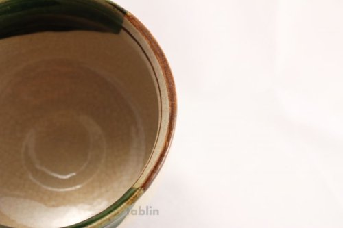Other Images1: Mino yaki ware Japanese tea bowl Akatu oribe chawan Matcha Green Tea