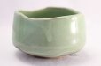 Photo4: Mino yaki ware Japanese tea bowl green glaze chawan Matcha Green Tea