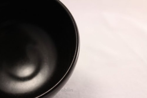 Other Images1: Kutani ware tea bowl Tenmoku Usagi chawan Matcha Green Tea Japanese