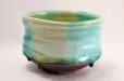 Photo3: Mino yaki ware Japanese tea bowl Shinkai hen chawan Matcha Green Tea (3)