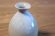 Photo4: Hagi yaki ware Japanese Sake bottle and Sake cup set Himetuti oazuke (4)