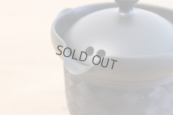 Photo4: Tokoname yaki ware Japanese tea pot Kofu cover ceramic tea strainer 170ml