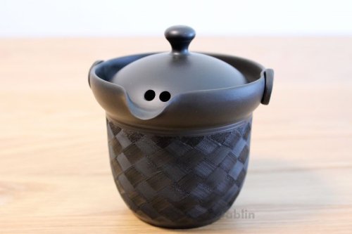 Other Images2: Tokoname yaki ware Japanese tea pot Kofu cover ceramic tea strainer 170ml