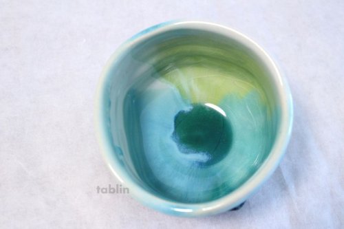 Other Images1: Mino yaki ware Japanese tea bowl Shinkai hen chawan Matcha Green Tea