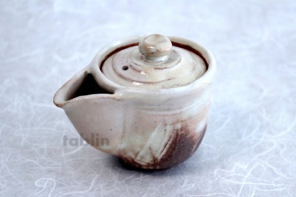 Photo2: Japanese tea set pot cups yusamashi Houhin Kobiki pottery tea strainer 160ml
