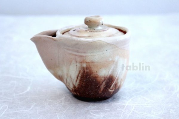 Photo5: Japanese tea set pot cups yusamashi Houhin Kobiki pottery tea strainer 160ml