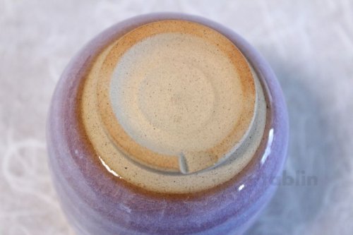Other Images3: Hagi yaki ware Japanese tea cups pottery purple kumi