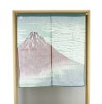 Photo6: Noren nm Japanese door curtain Ukiyoe Hokusai Akafuji 85 x 90cm