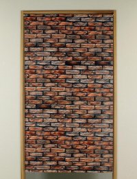 Noren Japanese Curtain Doorway NM SD tapestry brick 85 x 150 cm 