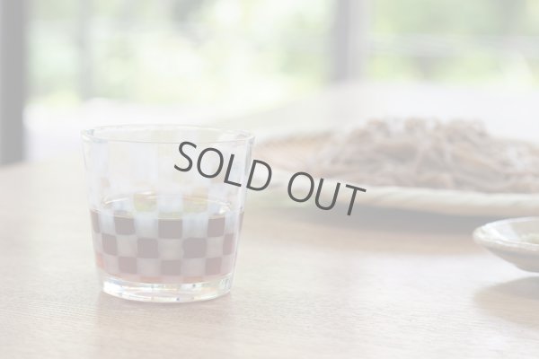 Photo10: Hirota glass cup tumbler sobachoko Taisho Roman 144 ml