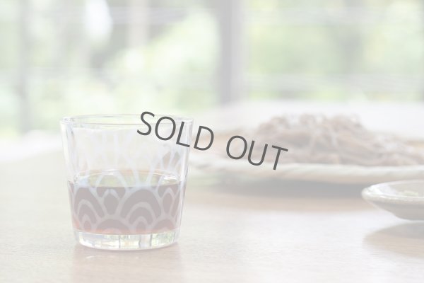 Photo6: Hirota glass cup tumbler sobachoko Taisho Roman 144 ml