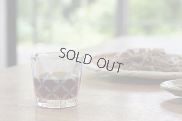 Photo13: Hirota glass cup tumbler sobachoko Taisho Roman 144 ml