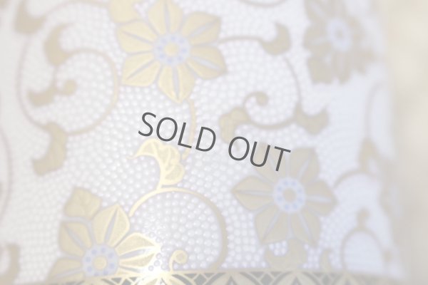 Photo6: Kutani yaki ware Japanese incense burner hakuchibu tessen seiho with wood box