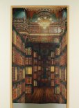 Photo1: Noren Japanese Curtain Doorway NM SD tapestry library 85 x 150 cm  (1)