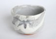 Photo5: Mino ware Japanese pottery matcha chawan tea bowl toga haikaburi sakura shino