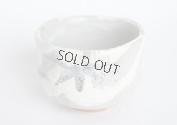 Photo5: Mino ware Japanese pottery matcha chawan tea bowl toga haikaburi sakura shino