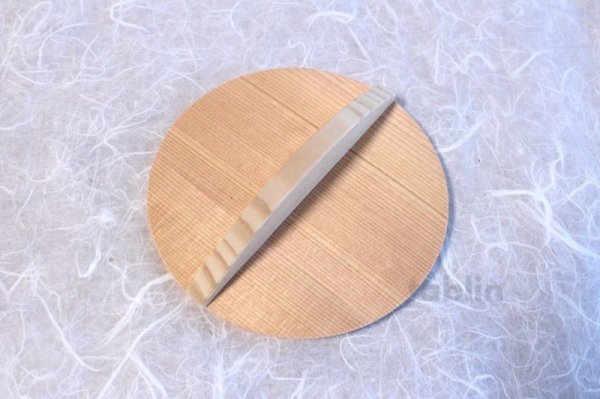 Photo3: Japanese natural wood lid cover for nabe pan Otoshibuta any size