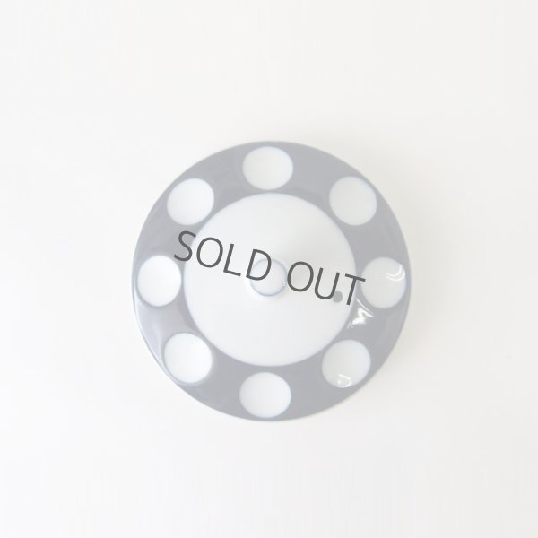 Photo6: Arita porcelain kyusu Japanese tea pot retoro polka dots 320ml