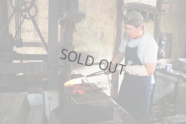 Photo8: Shigeki Tanaka VG10 17 layer Damascus Hand forged Chef Gyuto knife 210mm