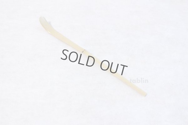 Photo4: Japanese Bamboo teaspoon 18cm Yasaburo Tanimura Suikaen Medake type