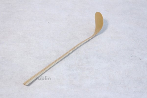 Photo2: Japanese Bamboo teaspoon 18cm Yasaburo Tanimura Suikaen Mizuya type chashaku
