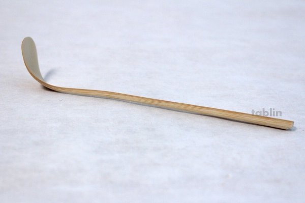 Photo3: Japanese Bamboo teaspoon 18cm Yasaburo Tanimura Suikaen Mizuya type chashaku