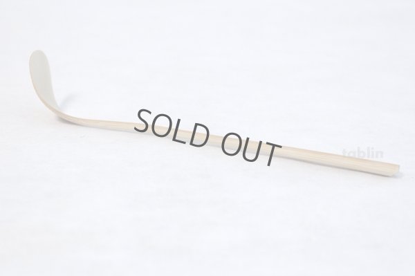 Photo3: Japanese Bamboo teaspoon 18cm Yasaburo Tanimura Suikaen Mizuya type chashaku
