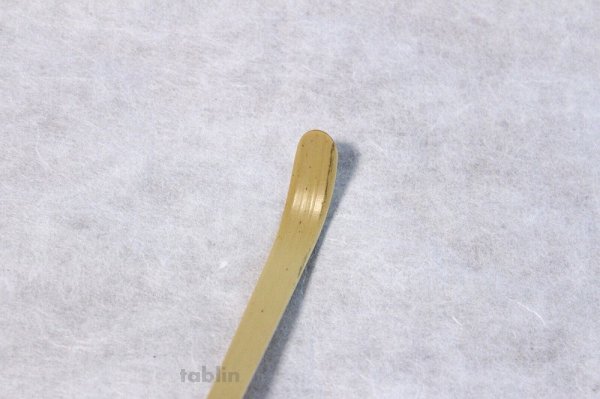 Photo3: Japanese Bamboo teaspoon 18cm Yasaburo Tanimura Suikaen Medake type Case set