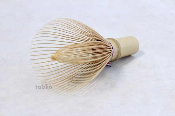 Photo4: Japanese Chasen Bamboo Whisk Shofuku 3 color string Yasaburo Tanimura of Suikaen