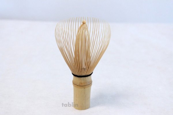 Photo2: Japanese Chasen White Bamboo Whisk Shin Yasaburo Tanimura of Suikaen