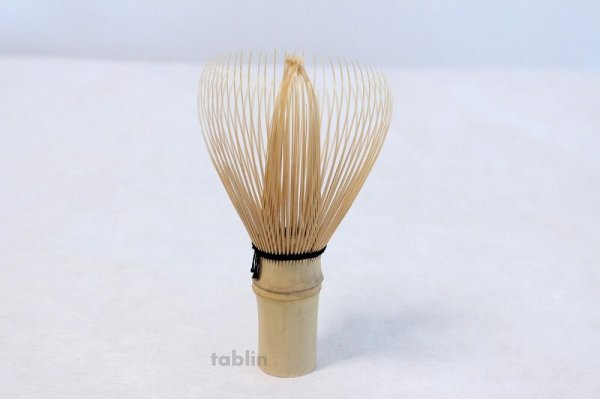 Photo3: Japanese Chasen White Bamboo Whisk Shin Yasaburo Tanimura of Suikaen