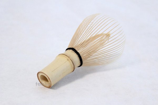 Photo4: Japanese Chasen White Bamboo Whisk Shin Yasaburo Tanimura of Suikaen