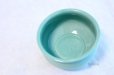 Photo4: Japanese pottery Kensui Bowl for Used tea leaves, Tea ceremony blue glaze Izumi (4)