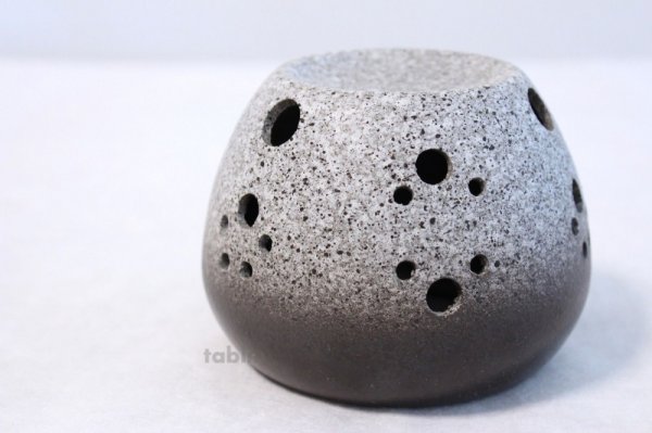 Photo5: Tokoname ware Japanese green tea aroma Tea Incense Burner Seki en