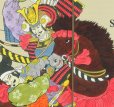 Photo2: Noren nm Japanese door curtain Ukiyoe Busho Samurai 85 x 150cm (2)