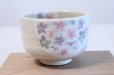 Photo2: Tokoname ware Japanese tea bowl flower sen chawan Matcha Green Tea (2)