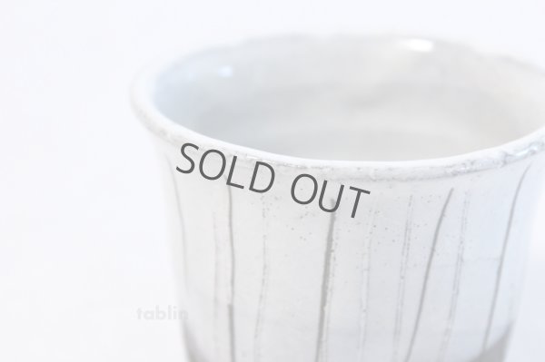 Photo4: Tokoname yaki ware Japanese sake cup Haikaburi