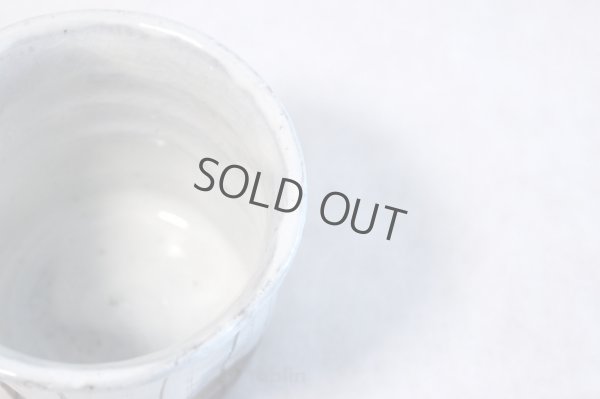 Photo6: Tokoname yaki ware Japanese sake cup Haikaburi