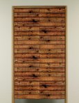 Photo2: Noren Japanese Curtain Doorway NM SD tapestry BORDER WOOD 85 x 150 cm  (2)
