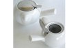 Photo4: Japanese ceramics Kyusu tea pot ZEROJAPAN white 400ml