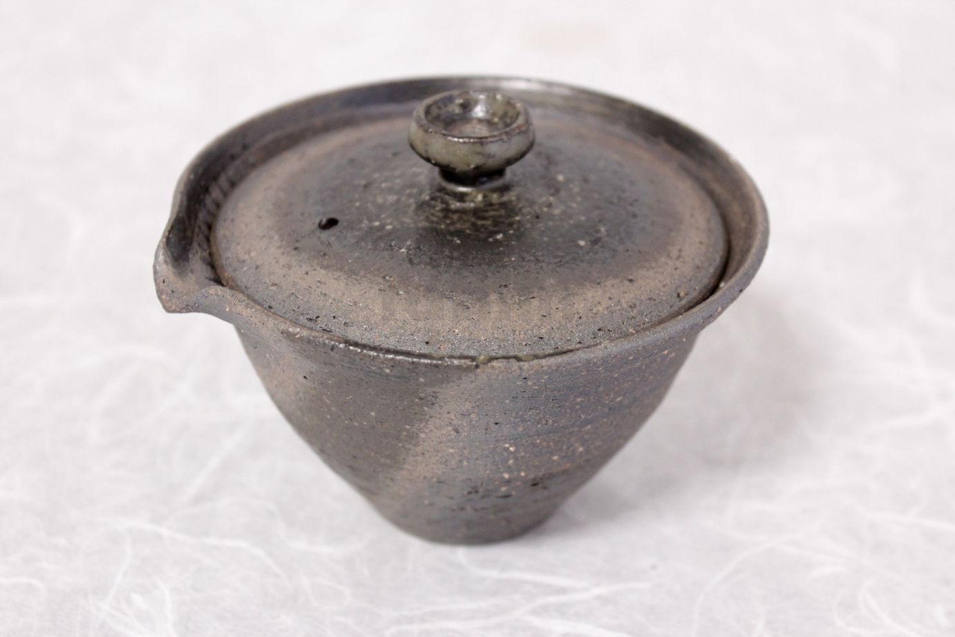 Teiera Kyusu Giapponese In Ceramica Shigaraki Con Filtro E Tazza Yunomi - Set Da Tè Da 230 Ml, Prodotto In Giappone