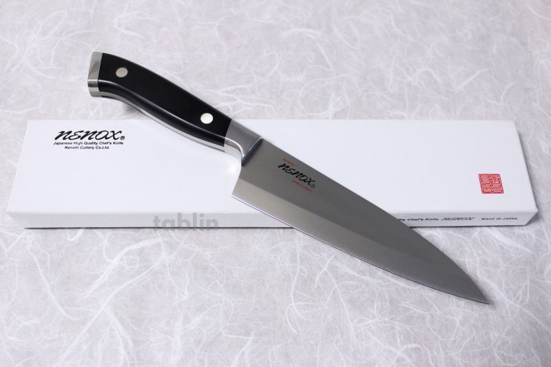 Nenohi Nenox GType Japanese kitchen Knife Honesuki Deba single edged