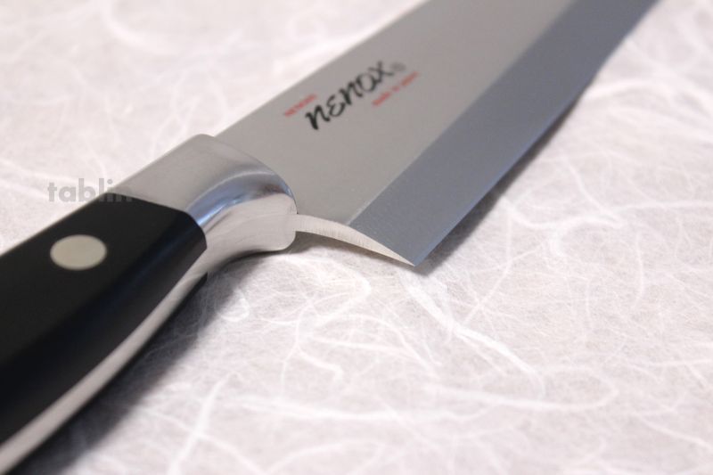 Nenohi Nenox GType Japanese kitchen Knife Honesuki Deba single edged