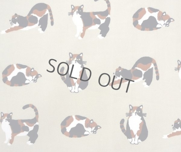 Photo4: Noren Japanese Curtain Doorway NM SD mike miyake neko cat 85 x 120 cm  (4)