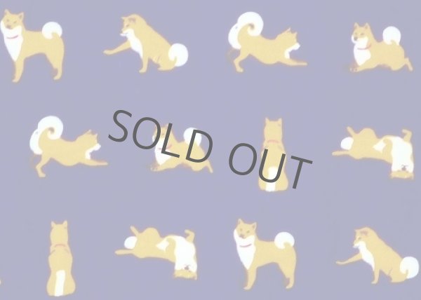 Photo3: Shiba Inu dog Noren Japanese Curtain Doorway NM SD 85 x 120 cm  (3)