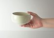 Photo3: Hasami Porcelain Japanese matcha bowl zouge ivory (3)
