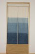 Photo3: Noren Japanese Curtain Doorway NM SD gradation blue 85 x 150 cm (3)